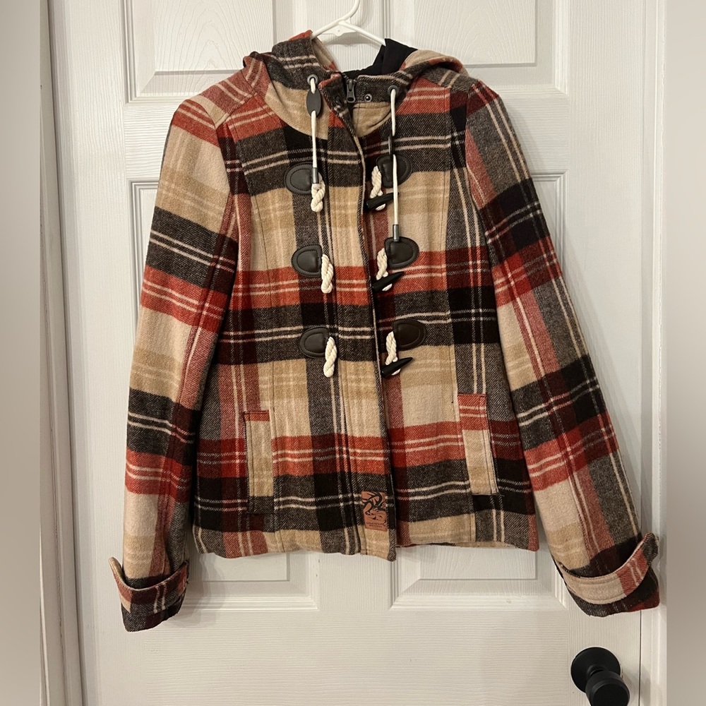 Legendary Whitetails plaid lined jacket size Small